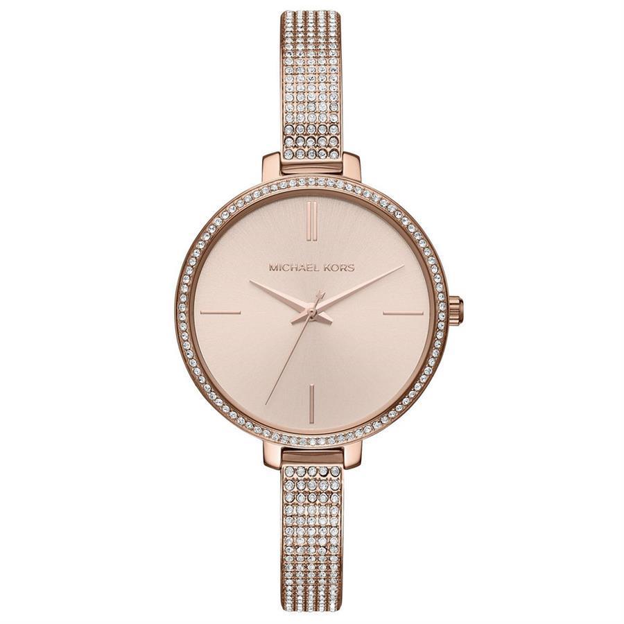 Michael Kors MK3785 Jaryn Crystal Rose Gold Dial Women's Watch - Watch Home™ Michael Kors MK3785 Jaryn Crystal Rose Gold Dial Women's Watch - Watch Home™